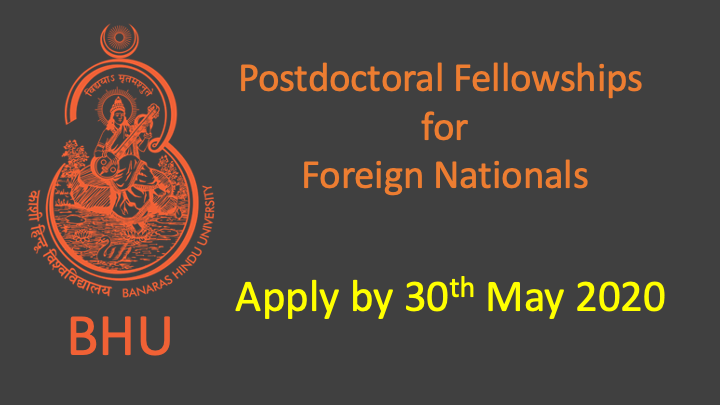 BHU Malaviya PD Fellowships